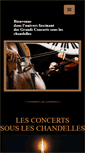 Mobile Screenshot of concertchandelle.com